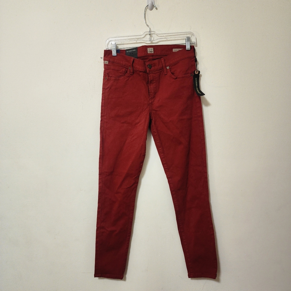 Citizens Of Humanity Women's Red Skinny Jeans
